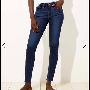 Loft curvy skinny jeans